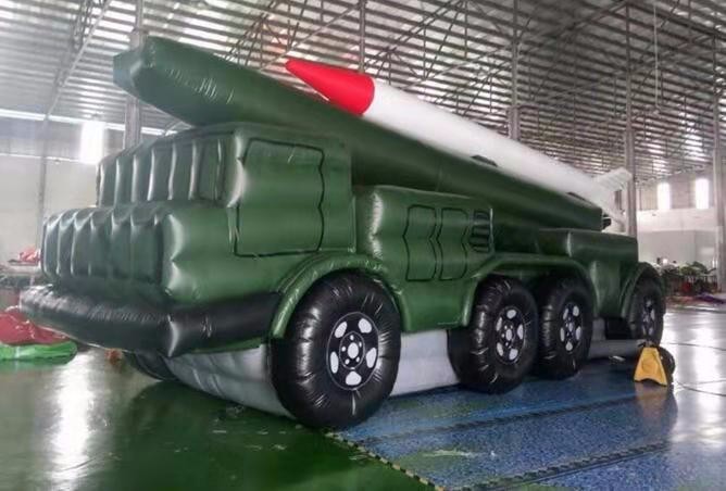 噶尔仿真大型导弹车