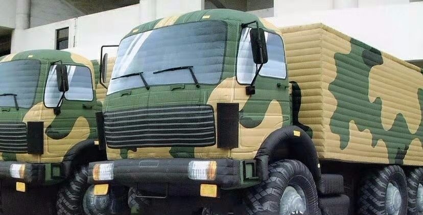 噶尔充气军用车